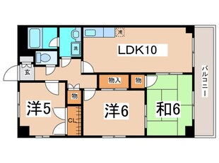 ハイム晴明の物件間取画像